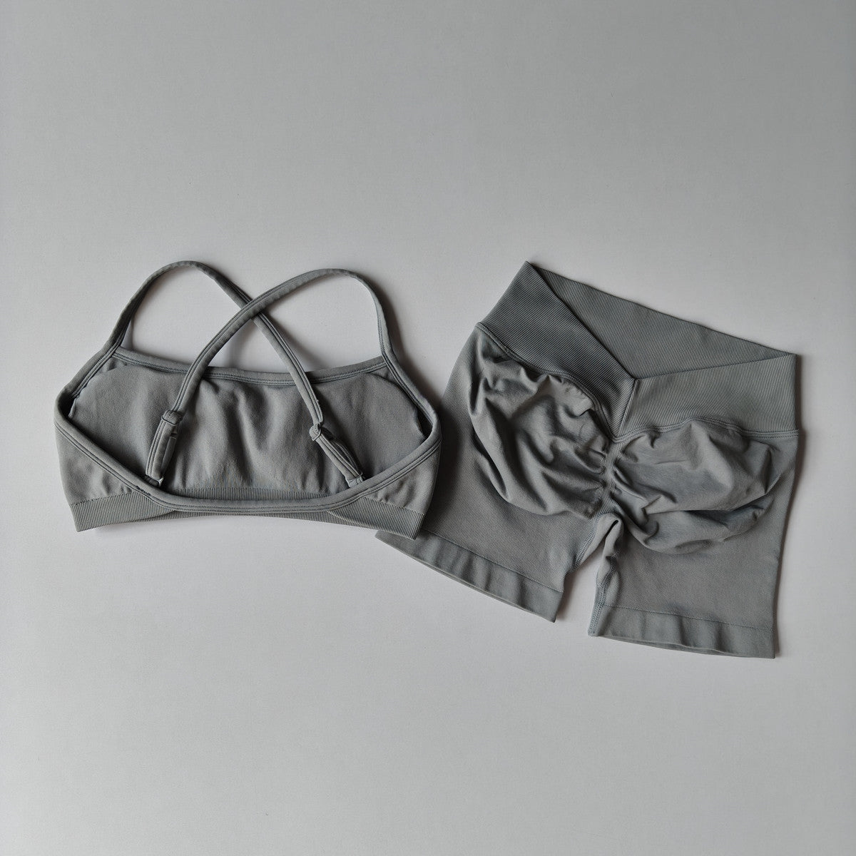 Ensemble sport sans coutures – Brassière & Short - Elvraa