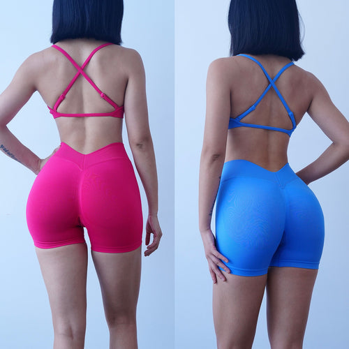 Ensemble sport sans coutures – Brassière & Short - Elvraa
